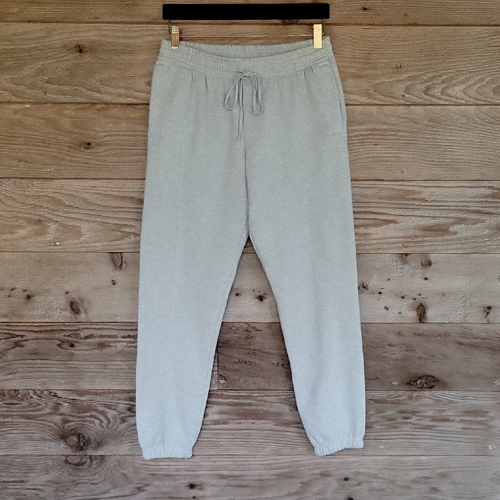 Anthropologie Daily Practice Light Gray and Silver Joggers Size XXS NWT